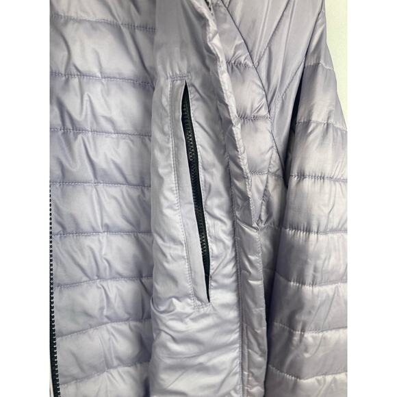 Everlane The ReNew Lightweight Puffer Jacket Lavender Sz S Recycled Polyester - Picture 10 of 14